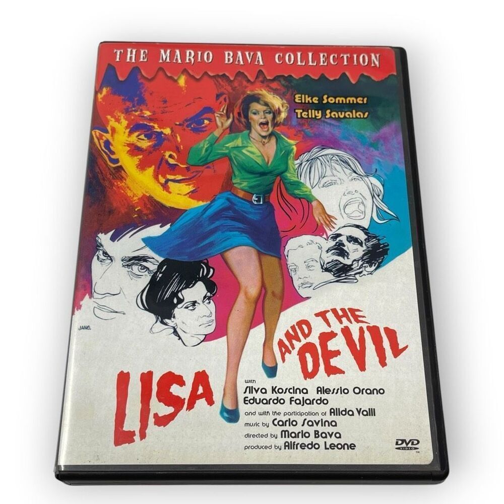 Lisa and the Devil DVD 1973 Mario Bava Collection Elke Sommer Telly Savalas